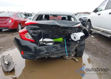 2020 Honda Civic Lx из США, поврежденный, VIN 19XFC2F60LE008104